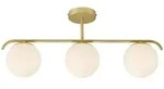 Nordlux Deckenleuchte Grant, Messing, Metall, Glas, 69x14x29 cm, Lampen & Leuchten,
