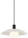 Nordlux H&auml;ngeleuchte Verona, Wei&szlig;, Glas, 19 cm, Lampen & Leuchten,