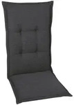Sesselauflage, Grau, Textil, Uni, F&uuml;llung: Schaumstoff, Vlies, rechteckig, 50x7x120