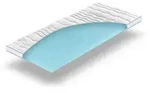 Betten-ABC Gelschaumtopper, Wei&szlig;, Textil, 160x200 cm, Schlafzimmer, Matratzen Shop,