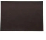 ASA Tischset Vegan Leather, Dunkelbraun, Kunststoff, rechteckig, 46x33 cm,