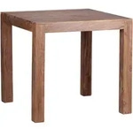 P & B Esstisch, Akazie, Holz, Akazie, massiv, quadratisch, eckig, 80x76x80 cm,