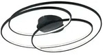 Trio Leuchten Led-Deckenleuchte Gale, Schwarz, Metall, 14 cm, Lampen & Leuchten,