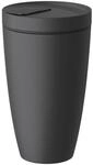Villeroy & Boch Kaffeebecher Manufacture Rock, Schwarz, Keramik, 350 ml, Kaffee...