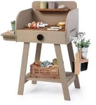 Muddy Buddy Kindergrill, Grau, Holz, Zypresse, massiv, 37x79x68 cm, EN 71, Spielzeug,