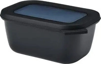 Mepal VORRATSDOSE Schwarz, Transparent