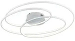 Trio Leuchten Led-Deckenleuchte Gale, Wei&szlig;, Metall, 80x14x65 cm, 4-fach schaltbar,