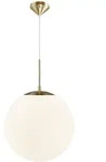 Nordlux Pendelleuchte, Wei&szlig;, Glas, Kugel,Kugel, 50 cm, Lampen & Leuchten,