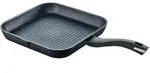 Berndes Grillpfanne Allrounder-Balance, Schwarz, Metall, 28x28 cm, Kochen, Pfannen,