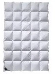 Billerbeck Ganzjahresdecke Nena Mono, Wei&szlig;, Textil, F&uuml;llung: G&auml;nsedaunen, 155x220