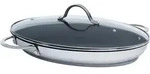 Riess FISCHPFANNE Anthrazit, Silber 26x5x38.9 cm
