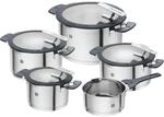 Zwilling Kochtopfset Zwilling Simplify, Edelstahl, Metall, Glas, 5-teilig, 16...
