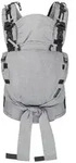 Hoppediz Babytrage, Grau, Textil, 26.5x7.2x38.5 cm, SGS-gepr&uuml;ft, Baby on Tour,