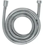 Wenko Brauseschlauch Eds, Chrom, Metall, 125 cm, Badezimmer, Waschbecken & Armaturen,