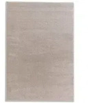 Sch&ouml;ner Wohnen Hochflorteppich Pure, Beige, Textil, Uni, rechteckig, 80x150 cm,