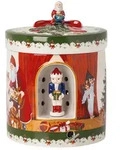 Villeroy & Boch Dekospieluhr Christmas Toy`s, Mehrfarbig, Keramik, 16 cm, Dekoration,