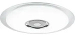 Globo Led-Deckenleuchte, Klar, Opal, Wei&szlig;, Metall, Kunststoff, Glas, rund,rund, 6.1