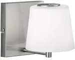 Wofi Led, Silber, Glas, 17x14x14 cm, Lampen & Leuchten, LED Beleuchtung,