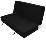 Beautissu Klappmatratze, Schwarz, Textil, 120x7x195 cm, Schlafzimmer, Matratzen