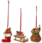 Villeroy & Boch Ornamente, Mehrfarbig, Keramik, Rund, 2x2x2 cm, Dekoration,