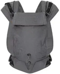 Hoppediz Babytrage, Dunkelgrau, Textil, 26.5x7.2x38.5 cm, SGS-gepr&uuml;ft, Baby on Tour,