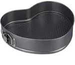 Relaxdays Springform, Anthrazit, Metall, 28.5x6.5x25 cm, Backen, Backformen,