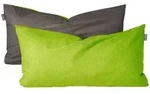 Schiesser Kissenh&uuml;llenset, Dunkelgrau, Gr&uuml;n, Textil, 40x80 cm, Schlaftextilien,