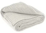 wometo Strickdecke, Wei&szlig;, Textil, 140x190 cm, Oeko-Tex&reg;, Wohntextilien, Decken,