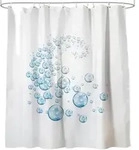 Sanilo Duschvorhang, Blau, Textil, Rechteckig, 180x200 cm, Badtextilien,