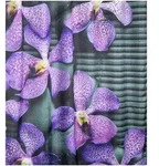 Sanilo Duschvorhang, Violett, Textil, Rechteckig, 180x200 cm, Badtextilien,