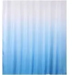 Sanilo Duschvorhang, Blau, Textil, Rechteckig, 180x200 cm, Badtextilien,
