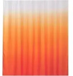 Sanilo Duschvorhang, Orange, Kunststoff, Rechteckig, 180x200 cm, Badtextilien,