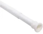 Sanilo Duschvorhangstange, Wei&szlig;, Metall, Rund, 170 cm, Badtextilien, Duschvorh&auml;nge
