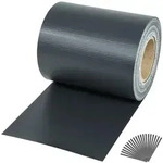 tectake Sichtschutzstreifen, Anthrazit, Kunststoff, 7000x19 cm, Sonnen- &