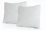 Ribeco Kopfkissen, Wei&szlig;, Textil, F&uuml;llung: Entendaunen, Entenfedern, 80x80 cm, Made