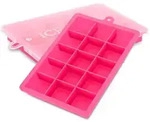 Intirilife Eisw&uuml;rfelform, Rosa, Kunststoff, 13x2.5x18 cm, Essen & Trinken,