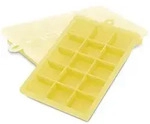 Intirilife Eisw&uuml;rfelform, Gelb, Kunststoff, 13x2.5x18 cm, Essen & Trinken,