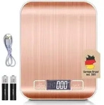 Intirilife K&uuml;chenwaage, Rosa, Metall, 16.5x3x20.5 cm, Kochen, K&uuml;chenhelfer,