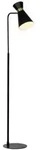 Brilliant Standleuchte, Schwarz, Metall, 25x148.5x43 cm, Lampen & Leuchten,