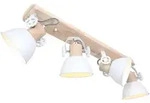 Deckenspots, Anthrazit, Holz, Metall, Eiche, 15x23x90 cm, drehbar, Lampen & Leuchten,