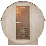 Home Deluxe Outdoor, Natur, Holz, 194.8x191.7x120 cm, Freizeit, Wellness