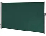 pro.tec Seitenmarkise, Dunkelgr&uuml;n, Textil, 300x160 cm, Sonnen- & Sichtschutz,