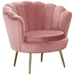 Livetastic Sessel, Rosa, Metall, 76x78x76 cm, Wohnzimmer, Sessel, Sonstige...