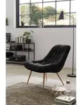 Livetastic Xxl-Sessel, Natur, Schwarz, Metall, 76x85.6x85.6 cm, Wohnzimmer, Sessel,