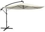 Juskys Ampelschirm, Creme, Metall, 285x285 cm, Sonnen- & Sichtschutz,...