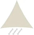 Amanka Sonnensegel, Beige, Kunststoff, Dreieckig, 700x700 cm, Sonnen- &...