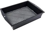 Westfalia Gartensieb, Schwarz, Kunststoff, 29x11x40 cm, Gartenzubeh&ouml;r, Gartenpflege,