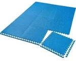 tectake Schutzmattenset, Blau, Kunststoff, 124x307 cm, Teppiche & B&ouml;den,
