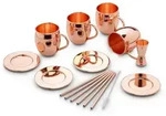 Echtwerk Moscow-Mule-Becher, Kupfer, Metall, 500 ml, 13.5x9.3x13.5 cm, Essen &