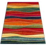 Paco Home Kurzflor-Teppich, Mehrfarbig, Kunststoff, Rechteckig, 160x230 cm,
